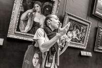 Tour Guide, the Louvre